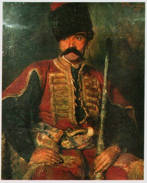 Константин Маковский. Запорожский казак