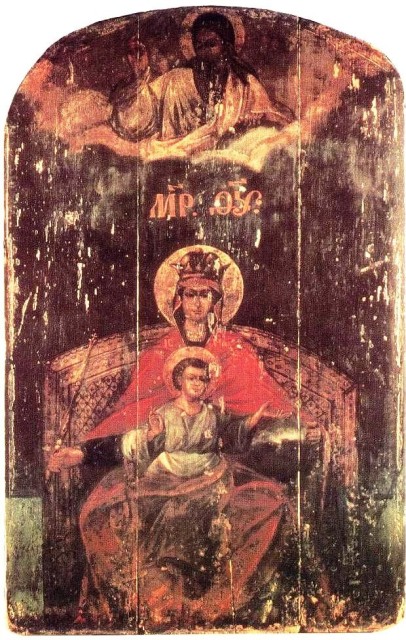 Икона Пресвятой Богородицы "Державная" (подли