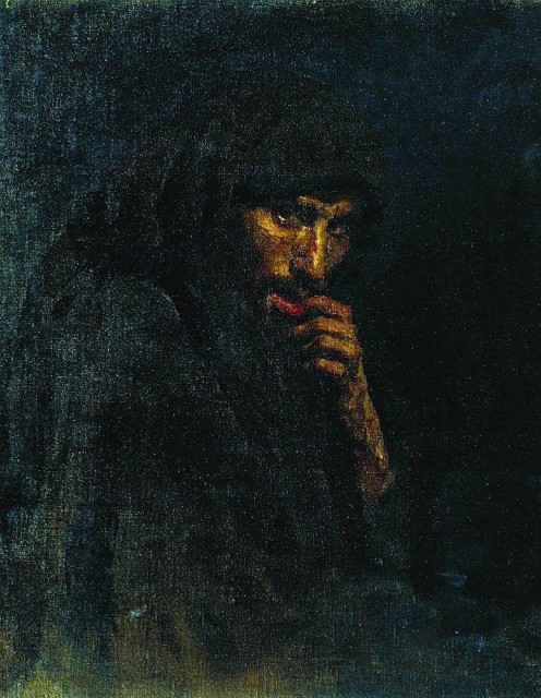 Илья Ефимович Репин. Иуда. 1885 г.