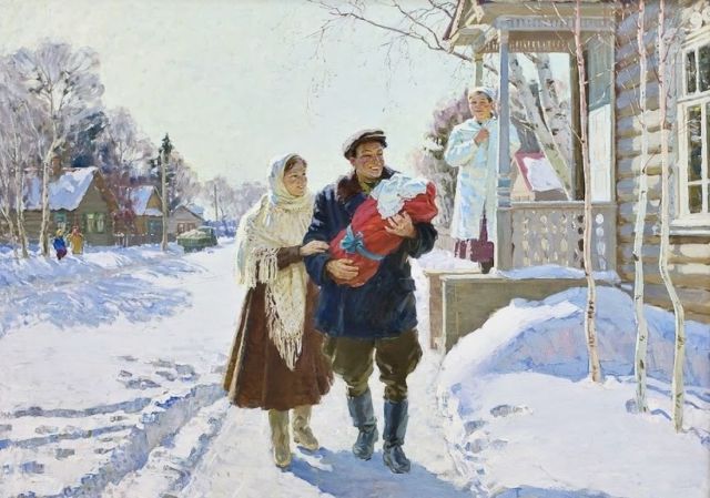 Овчинников Николай Васильевич. Первенец. 1963 г.
