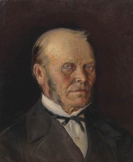 М. В. Нестеров. Портрет В. И. Нестерова, отца художника. 1877 г.