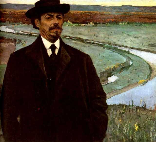 Михаил Васильевич Нестеров. Автопортрет, 1915 г.