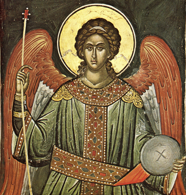 Ангел ; Греция; XVI в.; Афон, монастырь Ставроник