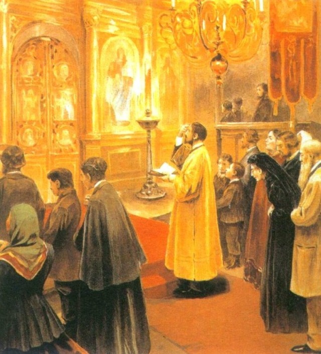 Лебедев Клавдий Васильевич. Спаситель посылает апостолов крестить народы