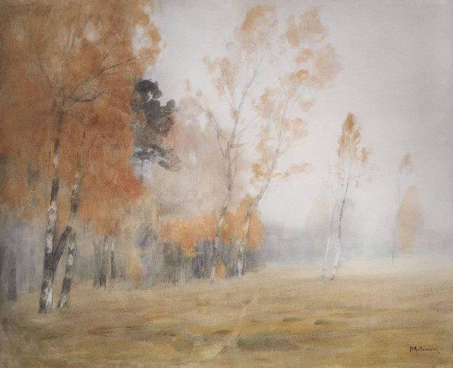 Левитан Исаак Ильич. Туман. Осень. 1899 г. Государственный Русский музей