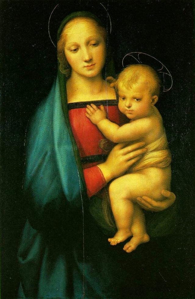 Рафаэль Санти. Мадонна Грандука. 1504-1505 гг. Флоренция, Италия
